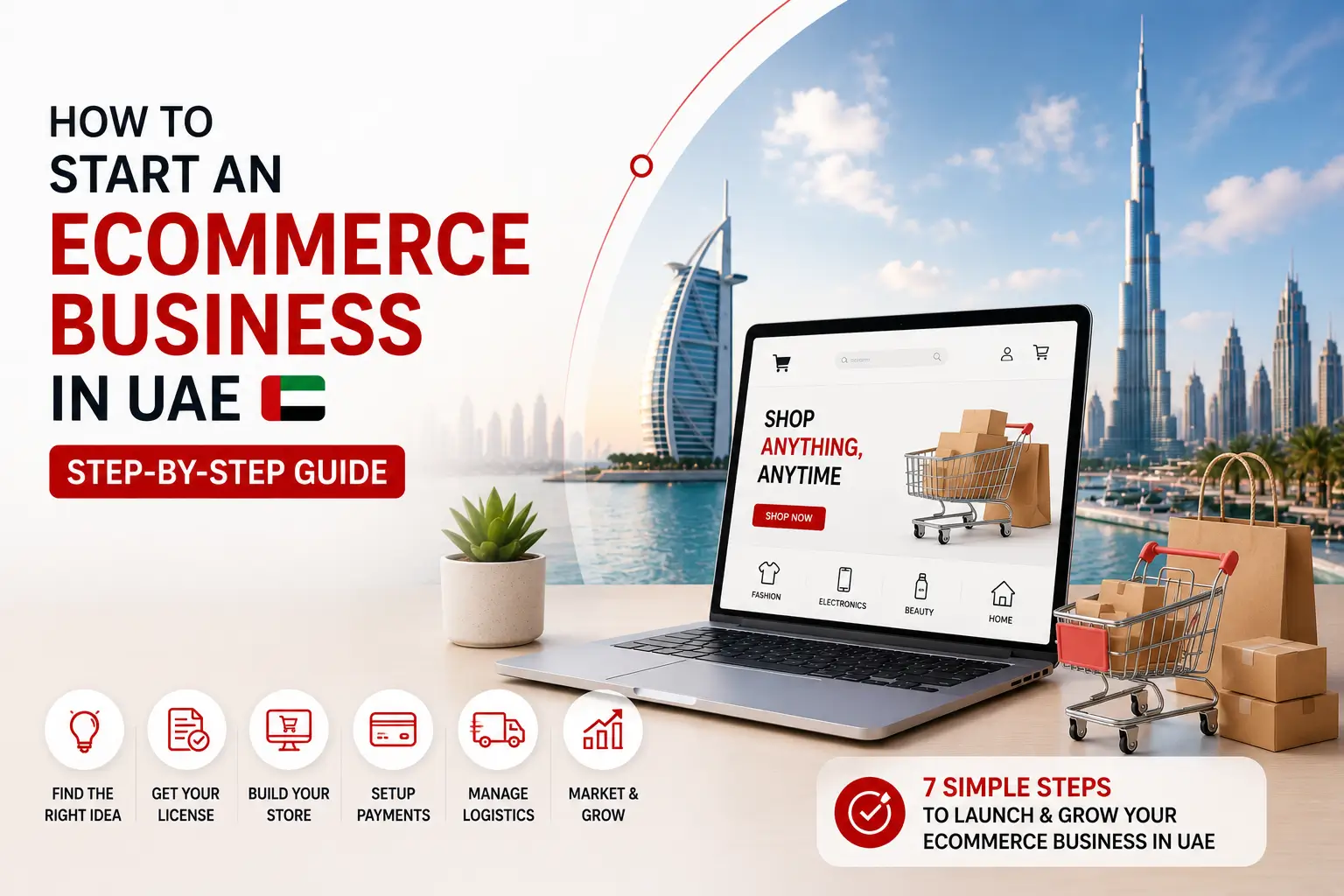 How to Start an Ecommerce Business in UAE