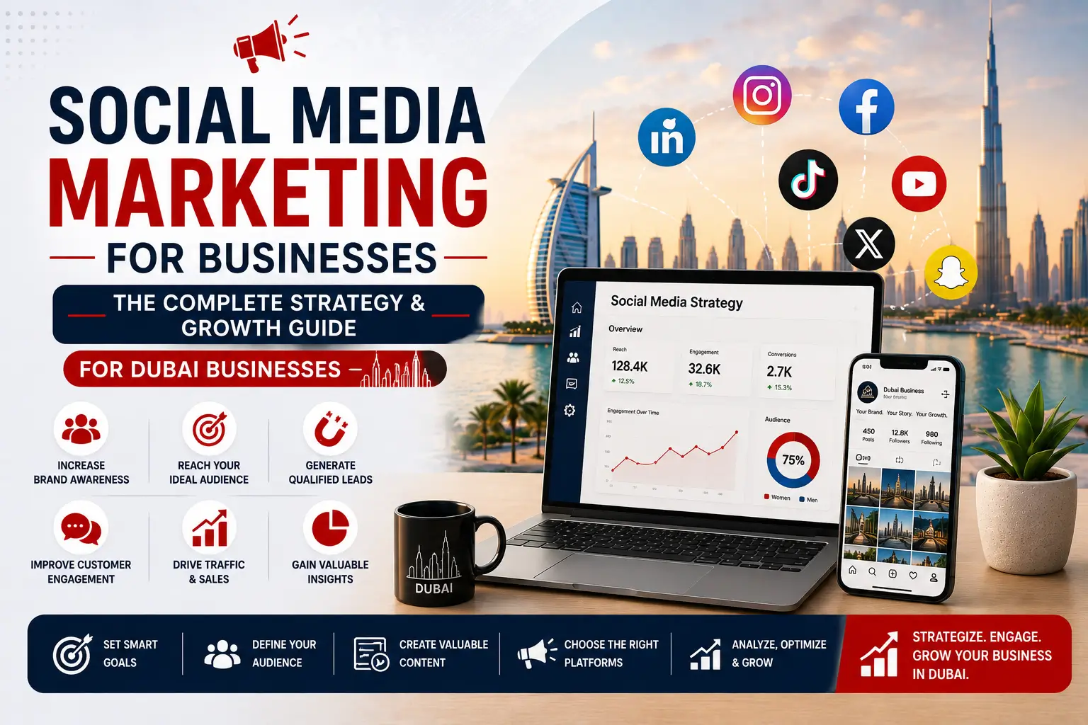 Social media marketing strategy guide for Dubai businesses